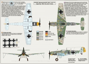 Messerschmitt Bf 109 E "Idiotenbock"  Umbausatz 1/72